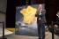 Christian Prudhomme poses next to the Tour de France 2013 map (731x)