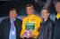Damien Gaudin with the local representatives (446x)