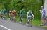 Julien El Fares (Sojasun) leading the peloton (457x)