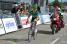 Thomas Voeckler (Europcar) aan de finish (195x)