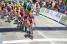 Nicolas Edet is pulling the peloton at the 2nd crossing of the finish line (512x)