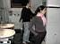 Discovering the bathroom: Bernard, Fabian & Marie-Laure (254x)