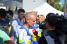 Stuart O'Grady (Orica-GreenEDGE) wordt geinterviewd (245x)