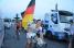 John Degenkolb (Team Argos-Shimano) avec le drapeau allemand (429x)