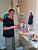 [Housewarming Grace]: Krzysziek prepares the cocktails (194x)