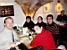 Florent, Virginie, Virginie, Fabian & Marie-Laure in a restaurant in Delft (474x)