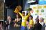 Nacer Bouhanni (FDJ.fr) in het geel (455x)