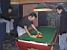 Bernard & Cdric playing billiards (245x)