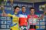 The podium of the French Championships amateurs: Mainard, Guyot & Turgis (198x)