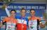 Het podium van de dameswedstrijd: Lesueur, Ferrand Prevot & Riberot (3) (245x)