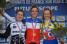 The ladies espoirs podium: Coralie Demay, Pauline Ferrand Prevot & Marine Strappazon (2) (557x)