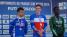 Arnaud Demare (FDJ.fr) happy with his blue-white-red jersey (409x)