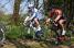 Andrea Peron (Novo Nordisk) & Rudy Barbier (Roubaix) on the ribin in Ploudaniel (643x)