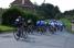 The peloton goes off in Bomy (397x)