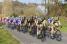 Le premier peloton regroupé dans la Côte de Roussay (913x)