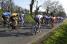 Le premier peloton regroupé dans la Côte de Roussay (2) (817x)