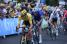 Tadej Pogacar (UAE Team Emirates) in yellow in Nmes (539x)