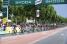 Het peloton bij de sprint in Saint-Pourçain-sur-Sioule tijdens etappe 11 (2) (256x)