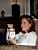 Ellen with a box of cruciate ligaments (375x)
