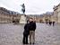 Almudena & Bas in front of the castle of Versailles (257x)
