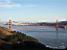 De Golden Gate Bridge met San Francisco op de achtergrond (211x)