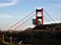 De Golden Gate Bridge en het bezoekerspark (627x)