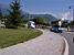 The La Vache Qui Rit packaging and one of the cars on a roundabout - [1 day in the La Vache Qui Rit 'caravane'] (926x)