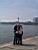 [The Netherlands - Rotterdam] Isabelle & Cédric in front of the Euromast (349x)