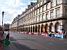 After a flash of cyclists the Rue de Rivoli looks quite empty (204x)