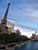 On the left Paris with the Eiffel Tower, on the right the entrance of the Bellagio (312x)