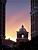 A tower of the Bellagio at sunset (558x)