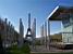 The Eiffel Tower behind the monument 'Mur pour la Paix' (410x)