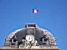 Clock and roof of Ecole Militaire (410x)