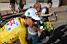 Fabian Cancellara (CSC) wearing the yellow jersey (4) (537x)