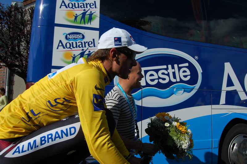 Fabian Cancellara during the Tour de France 2007 Fabian Cancellara during the Tour de France 2007