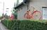 Colored bikes decoration in Chablis (821x)