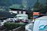 De Rabobank auto's bij het hotel in La Clusaz (407x)