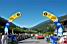 L'arche de dpart de l'tape Le Grand-Bornand > Tignes (525x)