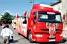 De vrachtwagen van de Antargaz (Calypso) reclamecaravaan (359x)