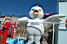 Minidou in the X-Tra Minidou advertising caravan (428x)