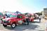 Les caravanes publicitaires des pompiers et de RMC au parking caravane  Marseille (426x)