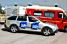 La voiture Radio France qui se trouve devant la caravane publicitaire (564x)