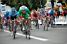 The finish in Castres: a sprint won by Tom Boonen (2) (765x)