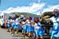 Spectators dressed in blue on the Col de Peyresourde (265x)