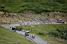 Several groups of riders at the Port de Larrau (360x)