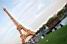 The Eiffel Tower with the rugby ball and the 'open' wall by Orange (501x)