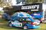 A car and the bus of the Discovery Channel cycling team (1267x)