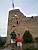 My parents in front of the castle of the old Vaison-la-Romaine (371x)