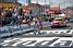 Fabian Cancellara (CSC Saxo Bank) at the finish in Cholet (194x)