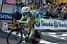 Filippo Pozzato (Liquigas) at the finish in Cholet (268x)